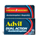 Advil Dual Action Coated Caplets with Acetaminophen