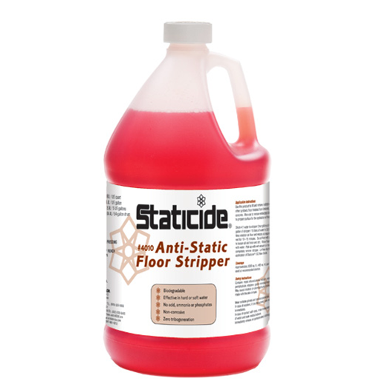 Staticide Anti-Static Floor Stripper (1 Gallon/Case of 4)