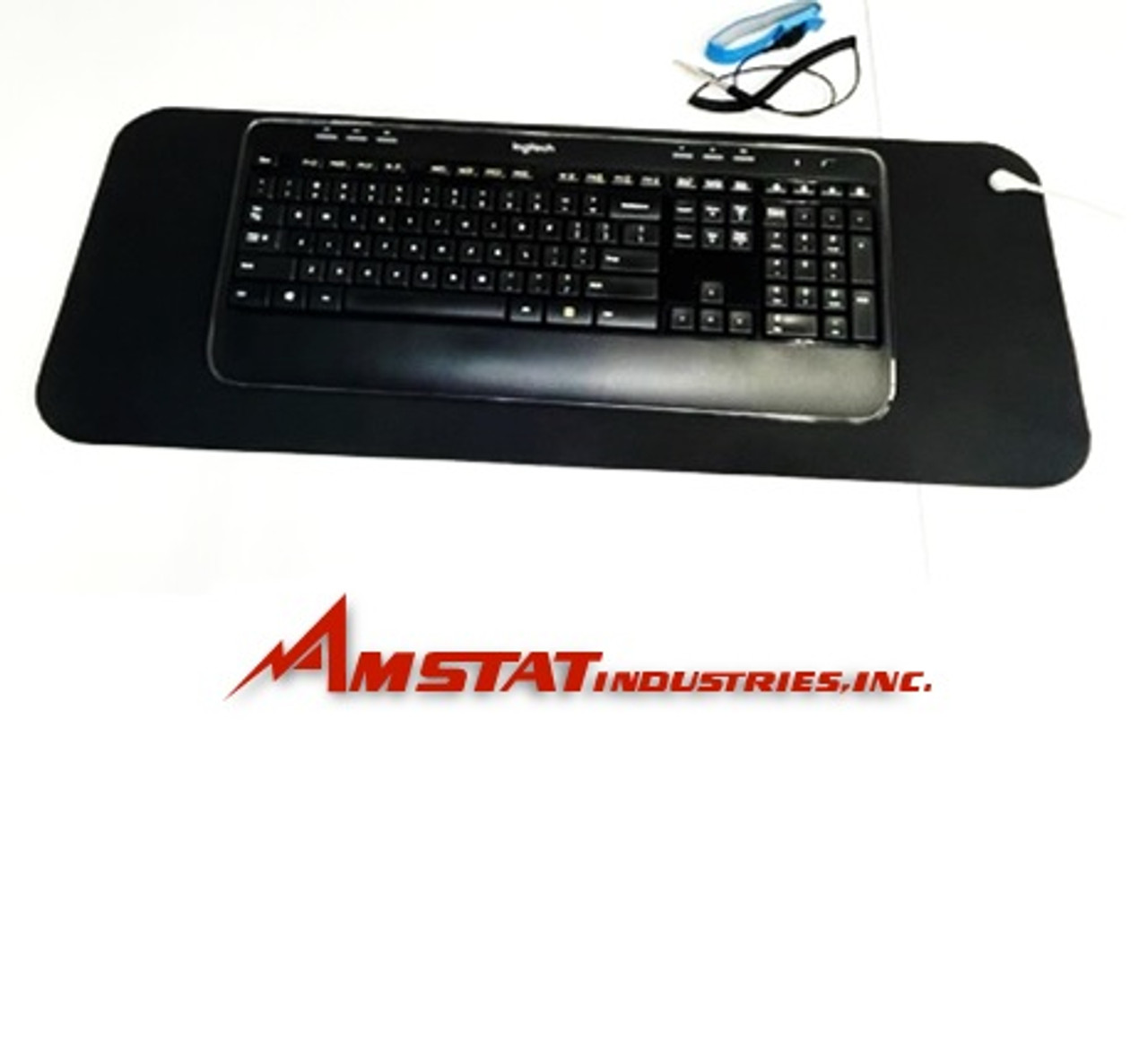 Anti-Static Grounded Keyboard Pad