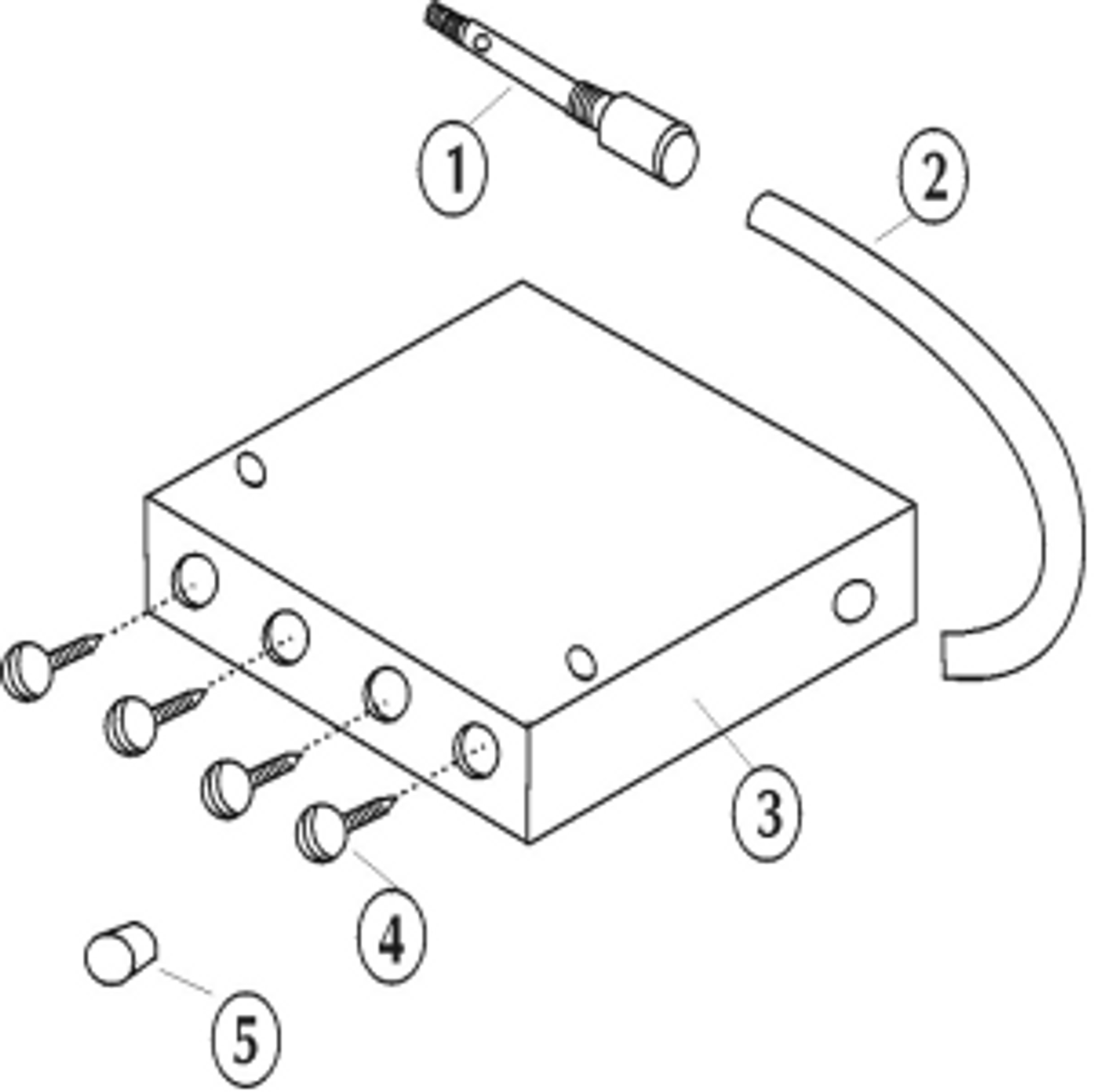 Multiple Connection Block for Ionizing Bars