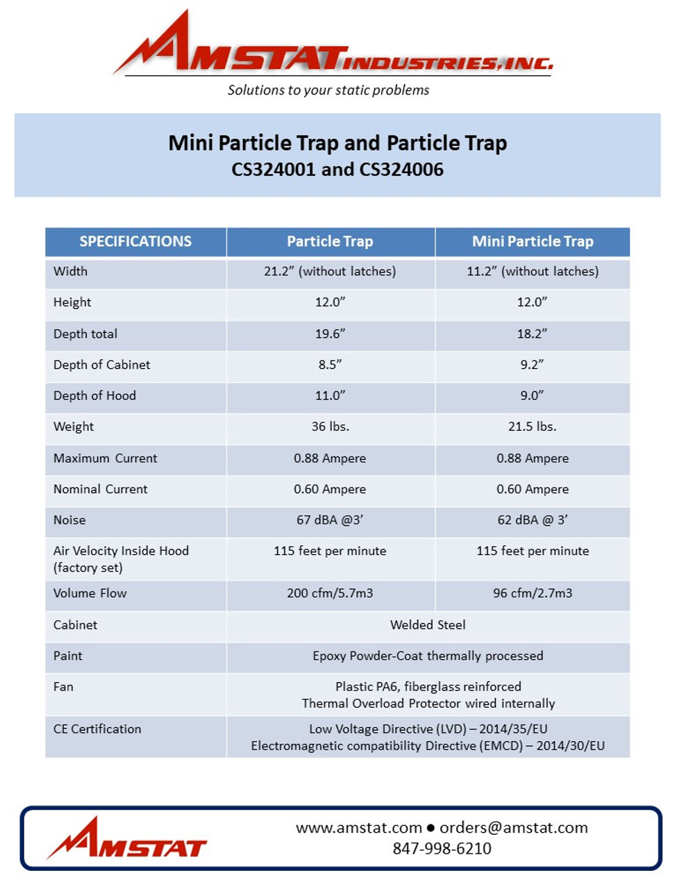 Mini Particle Trap