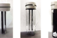 Water purifier is powered by static electricity from your body