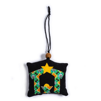 African Nativity Ornament