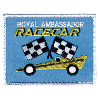 RA Race Car Patch