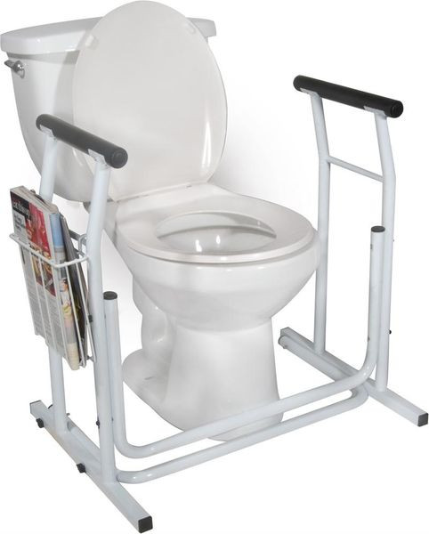 Stand Alone Toilet Safety Rail