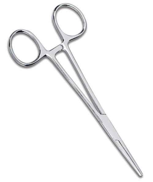 5.5" Kelly Forceps (Straight Blade)