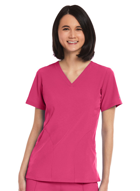 [Matrix Impulse] Women's V-Neck Top