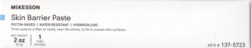 Ostomy Barrier Paste McKesson 2 oz. Tube, Pectin-Based, Protective Skin Barrier