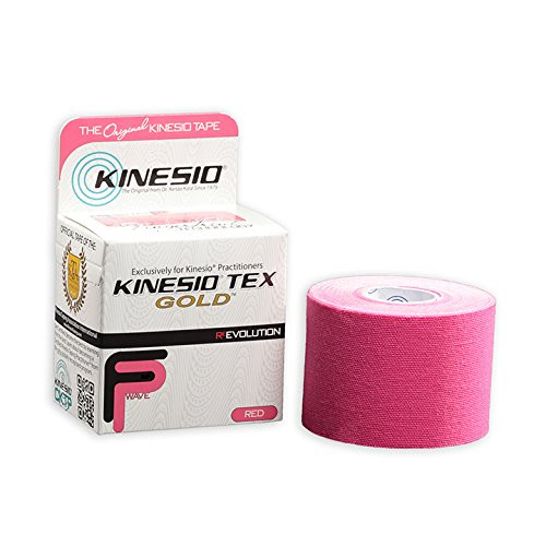 Kinesiology Tape Kinesio® Tex Gold™ FP Water Resistant Cotton 2 Inch X 5-1/2 Yard Red NonSterile