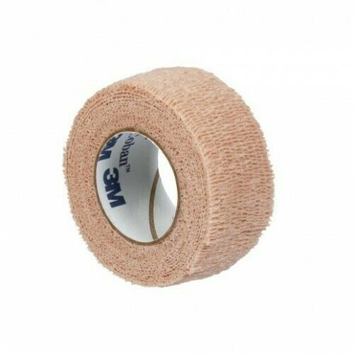 Cohesive Bandage McKesson 1 Inch X 5 Yard Standard Compression Self-adherent Closure Tan NonSterile