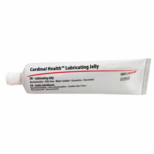 Cardinal Health Lubricating Jelly 4 oz Tube, Sterile