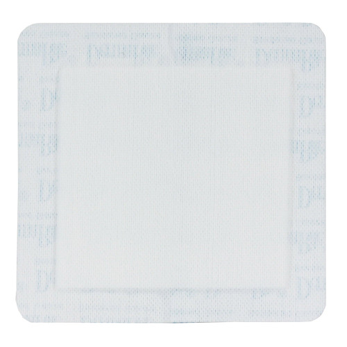 Adhesive Dressing DermaRite® Bordered Gauze 6 X 6 Inch Square Sterile