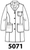 Women’s Full Length Lab Coat 5071