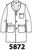 Men’s Mid Length Lab Coat 5872