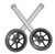 Universal 5" Walker Wheels