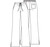 Natural Rise Flare Leg Drawstring Pant (4101)