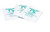 Adhesive Barrier Wipe Skin Tac™ Clear, Non-rubber, Adhesive Barrier