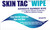 Adhesive Barrier Wipe Skin Tac™ Clear, Non-rubber, Adhesive Barrier