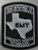  Texas EMT Patch - Black on Grey  Emergency Medical Technician