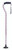 Super Bigfoot Standing Cane Tip (Black)