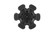 Super Bigfoot Standing Cane Tip (Black)