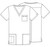 Unisex V-Neck Top (4725) With Lone star respiratory logo 