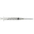 Standard Hypodermic Syringe with Needle McKesson 3 mL 1 Inch 22 Gauge NonSafety Thin Wall (Single)