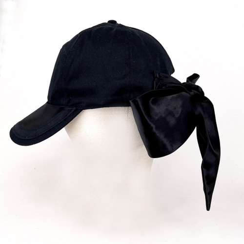 Satin Bow Cap 