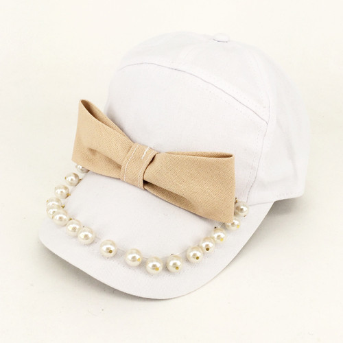 Pearl Cap - White Taupe