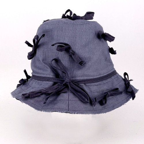 Cute Bow Hat - Grey SOLD OUT