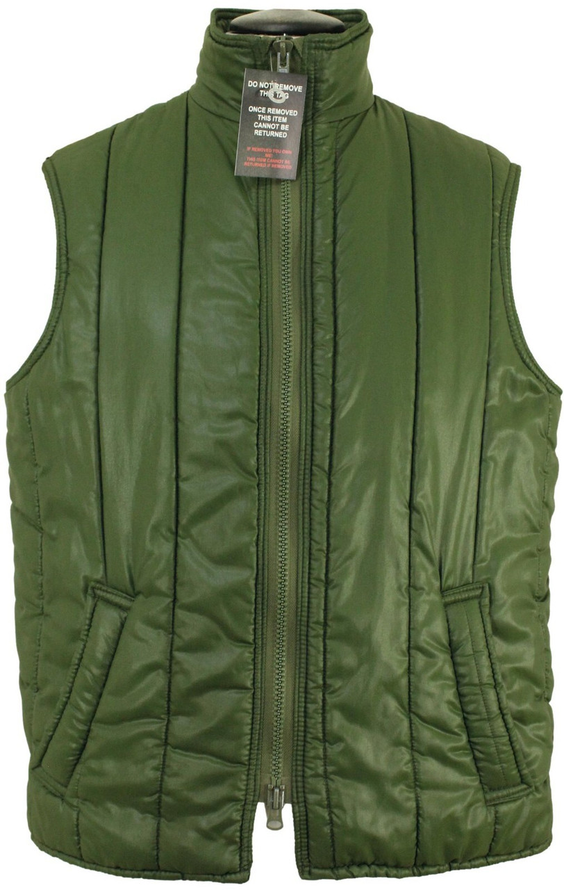 VINTAGE BARBOUR MENS LARGE GREEN BODYWARMER VEST