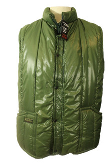 VINTAGE BARBOUR MENS LARGE GREEN BODYWARMER VEST