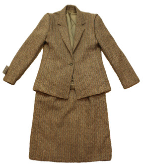 MICHELLE STUART PETITE VINTAGE STYLE JACKET PETITE 2 & SKIRT PETITE 6 SUIT SET