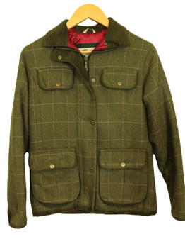 Rydale Ladies Green Tweed Size 10 Fieldcoat Country Outdoor Jacket
