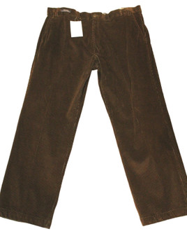 Blue Harbour M&S Green/Brown Mix W38 L29 Corded Men's Trousers