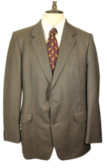 Vintage Brown Suit 41" Dunn & Co Convey Milburn Irish Gents Suit Jacket