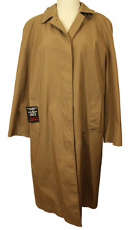 Vintage Grenfell Ladies Brown 40"102cm Raglan Small Rainmac Raincoat