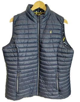 Joules Rights As Rain Size 20 Blue Ladies Navy Blue Snug Showerproof Gilet