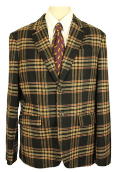 Jack Wills XL Tweed Jacket Mens Extra Large Plaid Wool Blazer Country Sport