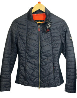Barbour Ladies Lighthouse 10 Blue Quilted Beacon Casual Jacket