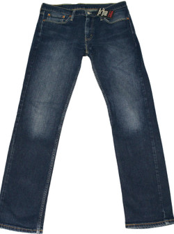 Levi Original 511 Blue W33 L34 Zip Fly Casual Mens Jeans