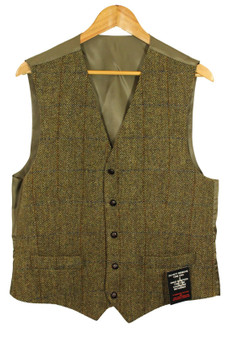 Harris Tweed Centenary Edition 2010 Size Large Mens Tweed Waistcoat