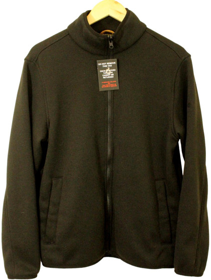 TIMBERLAND MENS MEDIUM BLACK FLEECE JACKET