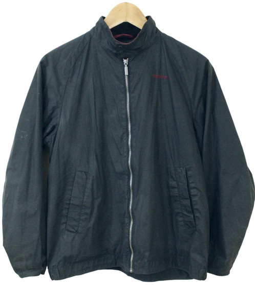 Barbour Ender Boys XXL Blue Lightweight Wax Jacket Casual Smart Occasional