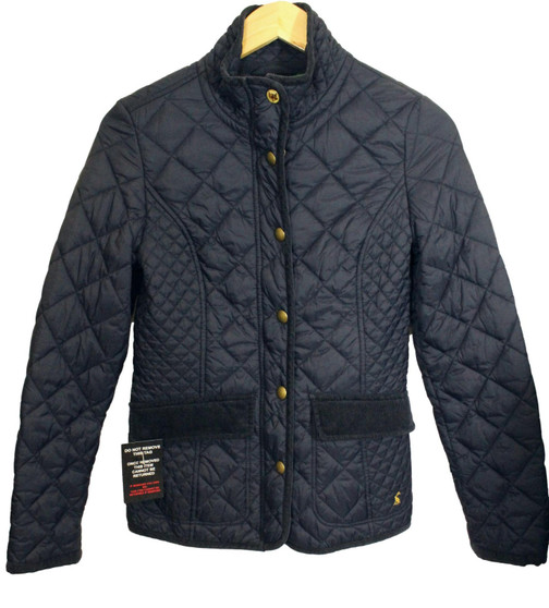 Joules Blue 8 Moredale Ladies Quilted Country Jacket