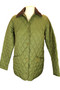 BARBOUR LADIES GREEN SIZE 10 SHAPED LIDDESDALE QUILTED JACKET