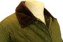 BARBOUR LADIES GREEN SIZE 10 SHAPED LIDDESDALE QUILTED JACKET