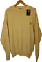 BURBERRYS LONDON LARGE UNISEX CREAM DESIGNER WOOL JUMPER