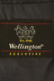 WELLINGTON LUXURY MENS 40" NAVY BLUE WOOL & CASHMERE COAT