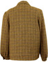 VINTAGE SCOTTISH LADIES SIZE 14 BROWN/BEIGE MIX TWEED JACKET